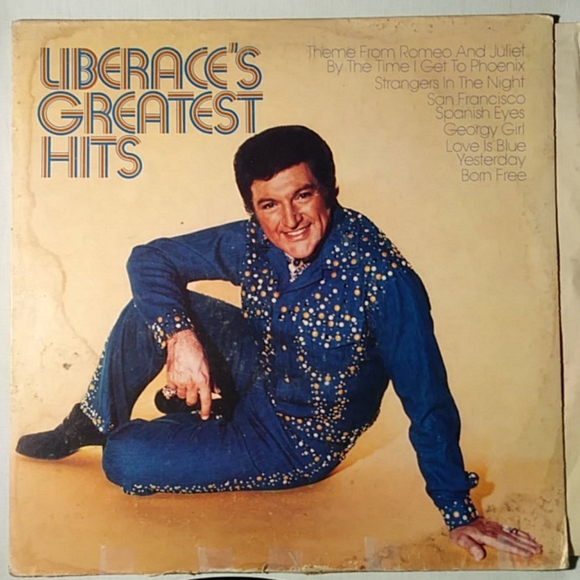 Vintage Liberace's Greatest Hits Vinyl Record - Picture 1 of 8